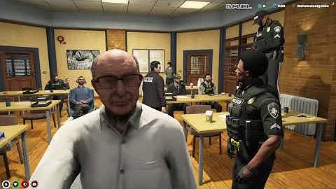 James Randal walks in on police meeting GTA V nopixel (TTV: Spaceboy) 2021 09 29