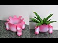 DIY Creative Design Planter | Plastic Bottle Plant Ideas