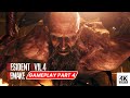 RESIDENT EVIL 4 REMAKE Walkthrough Gameplay Boss Fight Mendez Part 4 [4K 60FPS PC ULTRA]