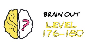 BRAIN OUT: LEVEL 176-180| WALKTHROUGH DAY 37| HD GAMEPLAY| VERTICAL GAMEPLAY