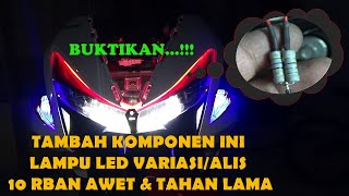 Cara Membuat Lampu Motor Sendiri dari Barang Bekas