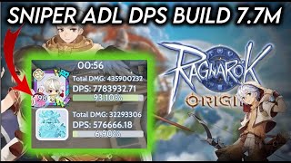 Ragnarok Origin - SNIPER ADL BUILD DPS 7.7M (PVE)