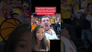 Fake Klay Thompson reached Chase Center floor, then got banned for life –  Press Telegram