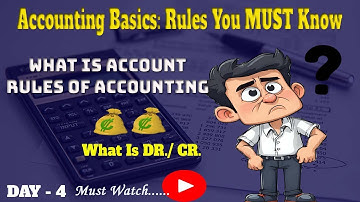 What is Account? | Golden Rules of Accounting to Record Business Transactions I