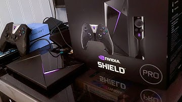 The New Nvidia Shield Tv Pro 500GB 2017 Unboxing & Set up