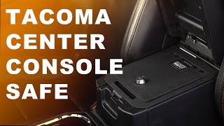 Boss StrongBox Tacoma Center Console Safe Install