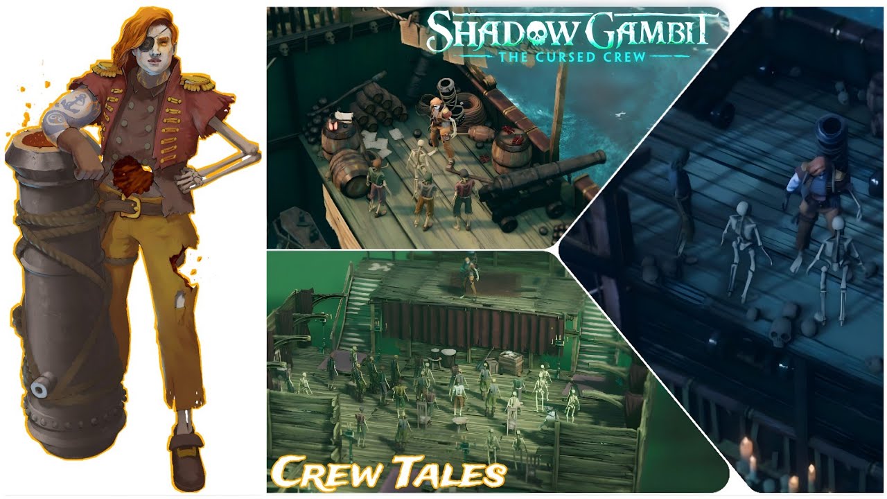 Shadow Gambit - The Cursed Crew - #62 - Crew Tales - Gaelle Step 2