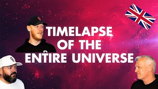 TIMELAPSE OF THE ENTIRE UNIVERSE REACTION!! | OFFICE BLOKES REACT!!