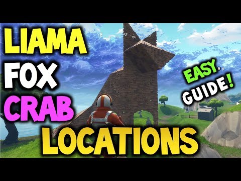 Video: Fortnite - Llama, Fox A Krabí Návštěva Vysvětlil