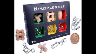 6 puzzles set. Some solutions
