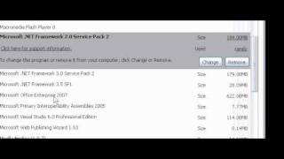 Improve xp performance 50% by uninstalling unnecessary apps