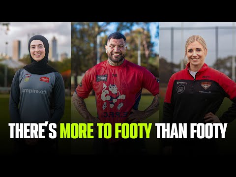 There's more to footy than footy!