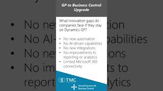 When GP Stops Innovating #businesscentral #dynamics365 #msdyn365bc