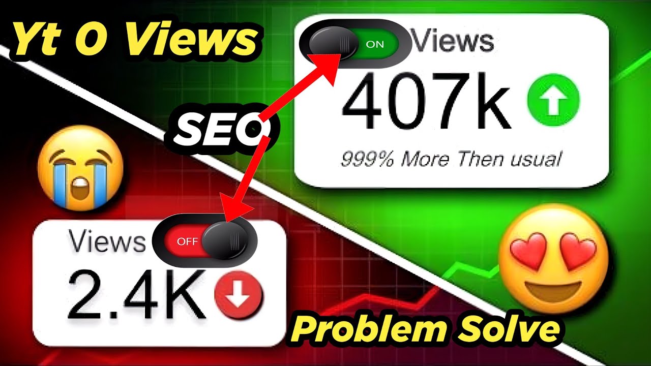 How to Fix 0 Views Problem on YouTube | Get More Views Fast | views ...