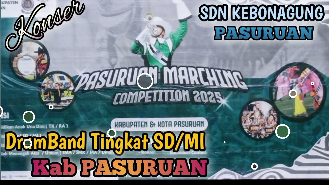 Lomba DrumBand Tingkat SD/MI Kab PASURUAN // SDN KEBONAGUNG PASURUAN#drumbandanak #drumbandpasuruan