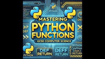 Mastering Functions and Procedures Python Programming |   A level Computer Science