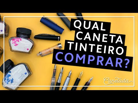 Melhores canetas-tinteiro para iniciantes