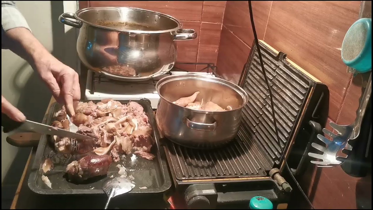 Pihtije...Lučenje na Stari Vojvođanski... Seljački Način