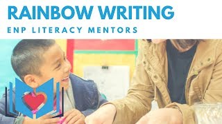 Rainbow Writing - ENP Literacy Mentor