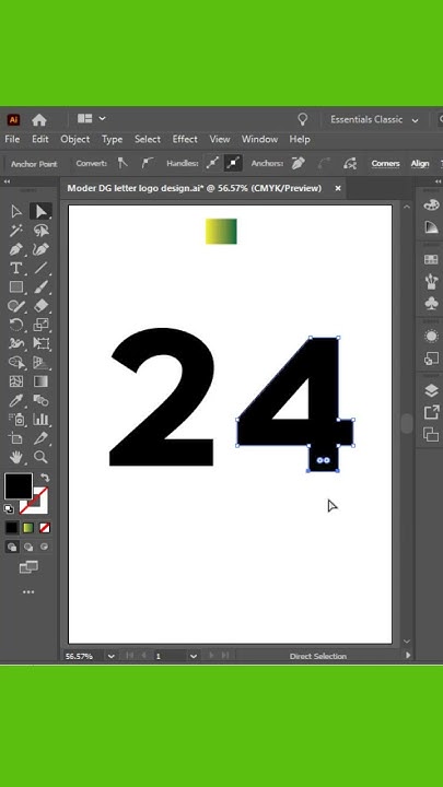 How To Make 24 Number Logo shorts adobe shortsfeed viral how-to-make-24-number-logo-shorts-adobe-shortsfeed-viral