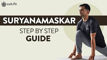 Suryanamaskar Step By Step Guide | Surya Namaskar | Yoga At Home | Yoga Routine | Cultfit