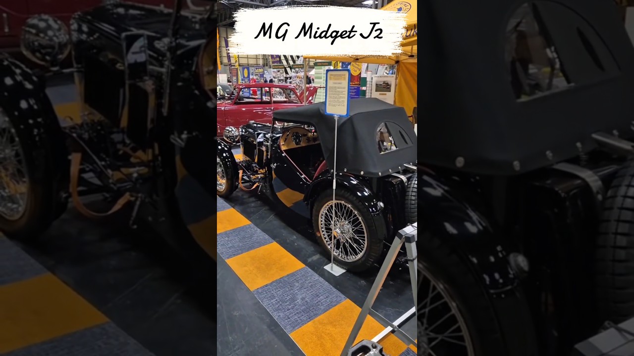 Tiny Titan: The Charming Legacy of the 1933 MG Midget J2