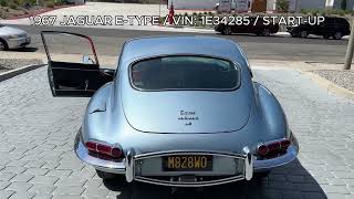 1967 Jaguar E-Type FHC - Startup