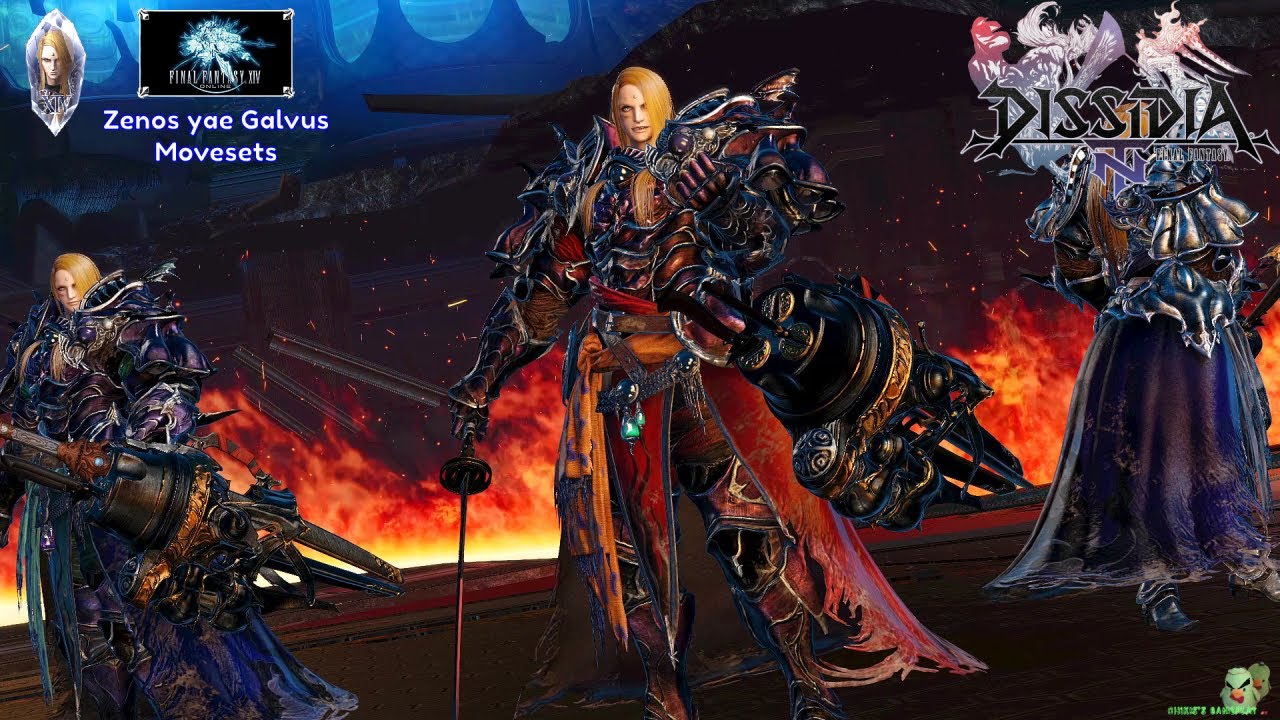 Zenos yae Galvus [ Final Fantasy XIV Online ] - Movesets [ Dissidia ...