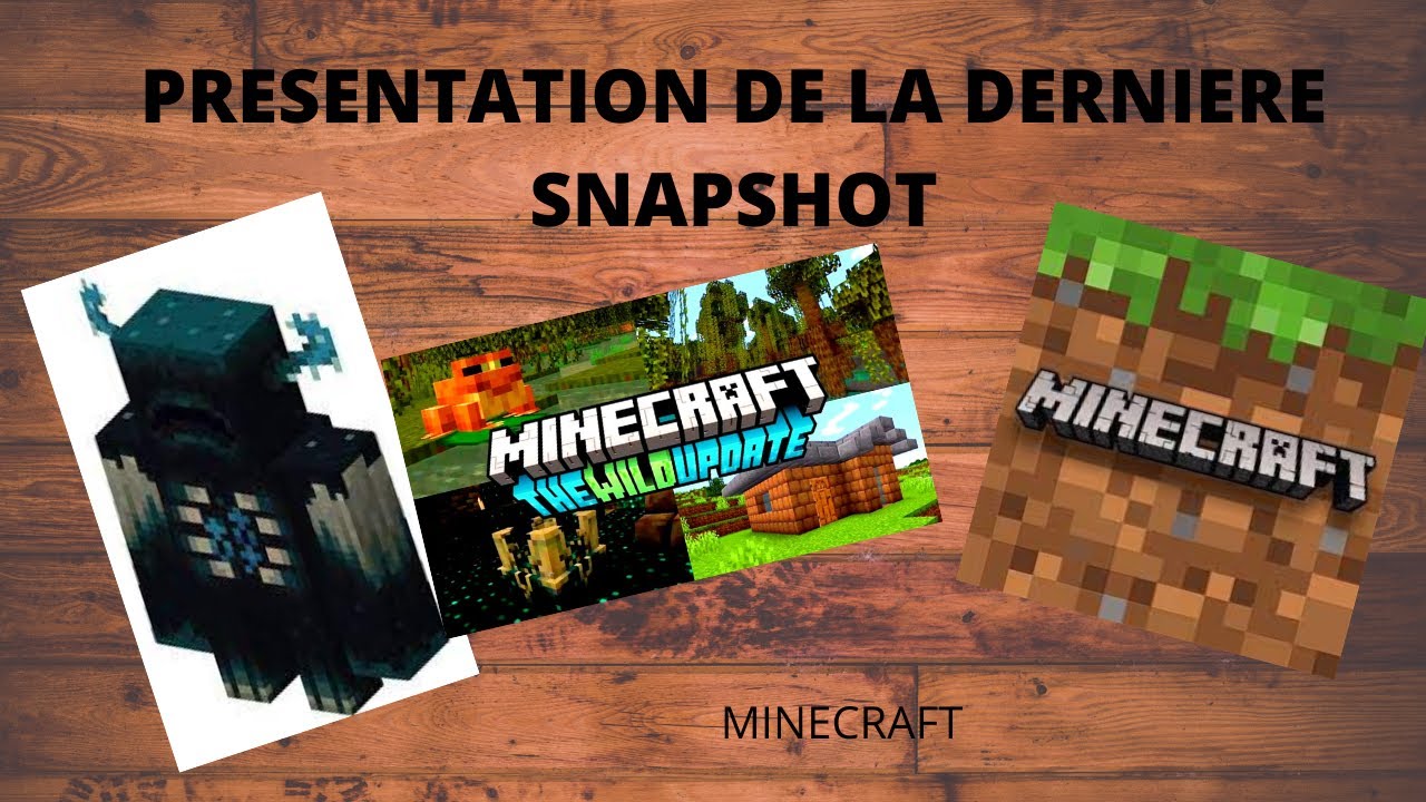 PRESENTATION DE LA DERNIERE VERSION DE MINECRAFT YouTube Presentation de la derniere version de minecraft youtube