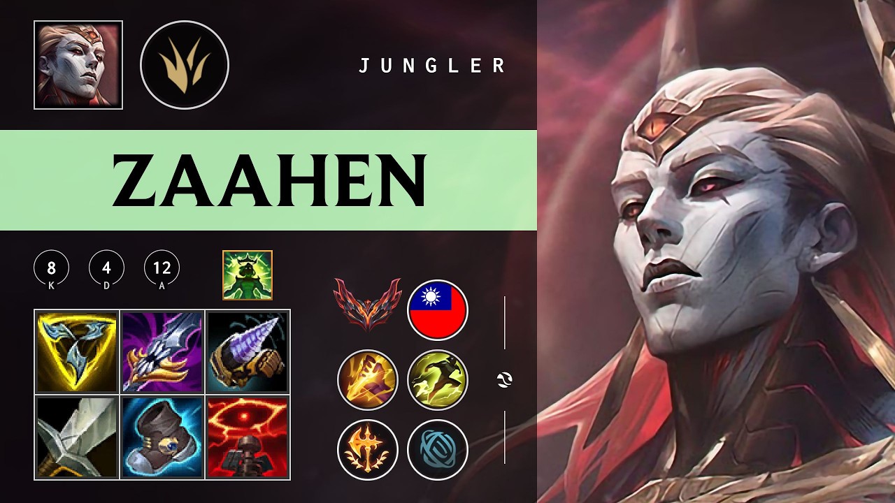 Zaahen Jungle vs Fiddlesticks - TW Grandmaster Patch 26.03