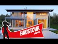 Haustour: Modernes Landhaus – ökologisches Holz-Fertighaus Alpenchic von Baufritz | Hausbau Helden