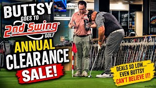 Buttsy goes to 2nd Swings Annual Clearance Sale
