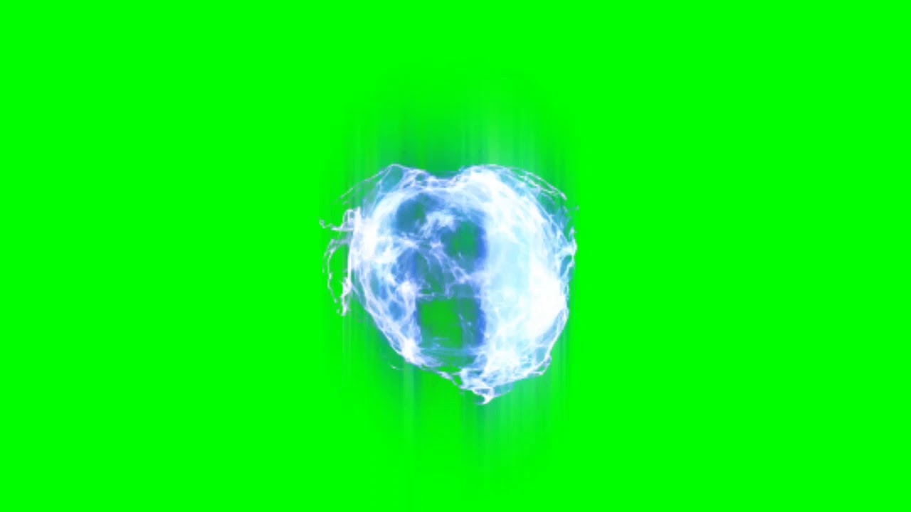 Green Screen Energy Ball Effect YouTube
