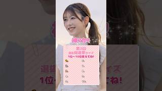 【20周年クイズ💡】第2回選抜総選挙の1位〜10位まで全員言える？みんなも挑戦してみてね👑 Pontaポイントが当たるキャンペーンも開催中🎀  #AKB48_20thYear