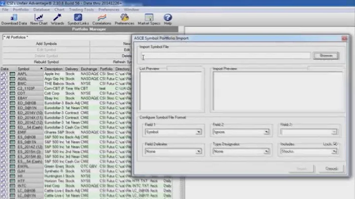 Introduction to the CSI Unfair Advantage® Portfolio Manager