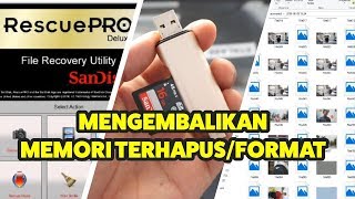 Cara Mengembalikan Foto Video di Memori Yang Sudah ke Format Pake Rescue Pro Deluxe Recovery screenshot 5