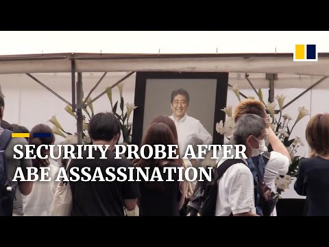 Shinzo Abe's security protection under scrutiny after assassination of ex-Japanese prime minister