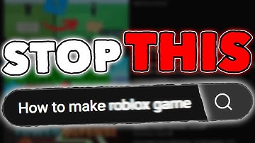 How to STOP USING Tutorials (Roblox)