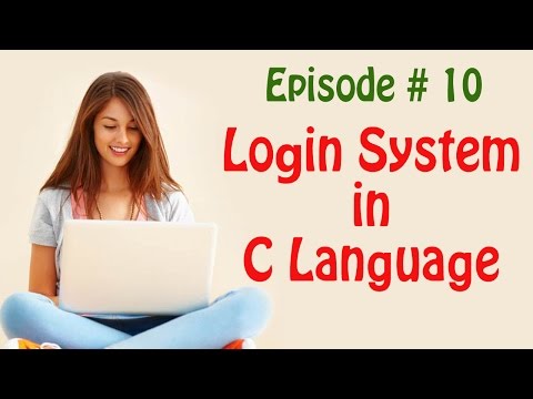 Episode #10   Login System in C language (String Comparison)