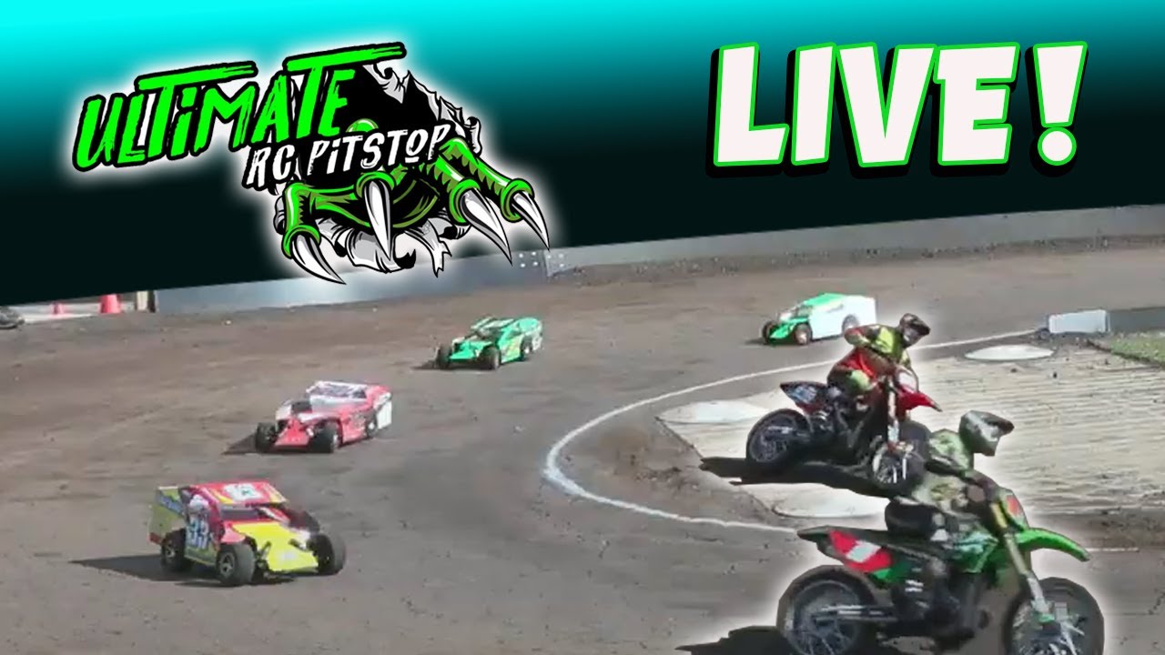 Three Bikes Racing Losi Promoto 3 bikes race start at 29:54 | RC Racing at Ultimate RC ...