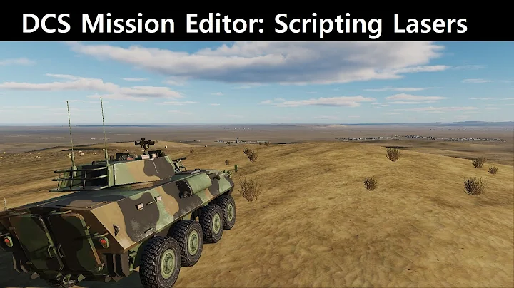 DCS World Mission Editor  Laser Designation Scripting