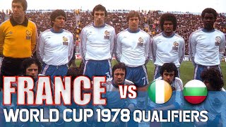 FRANCE 🇫🇷 World Cup 1978 Qualification All Matches Highlights | Road to Argentina