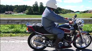 古き良き時代？当時の名車蘇る Z400FX  Z400GP  CBX400F  GPZ400F  XJ400