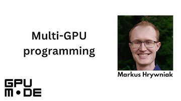 Lecture 64: Multi-GPU programming