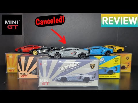 MINIGT LB★Works Lamborghini Aventador▶︎58 MINI GT #58 LB-Works Lamborghini Aventador - Black - MiniGT
