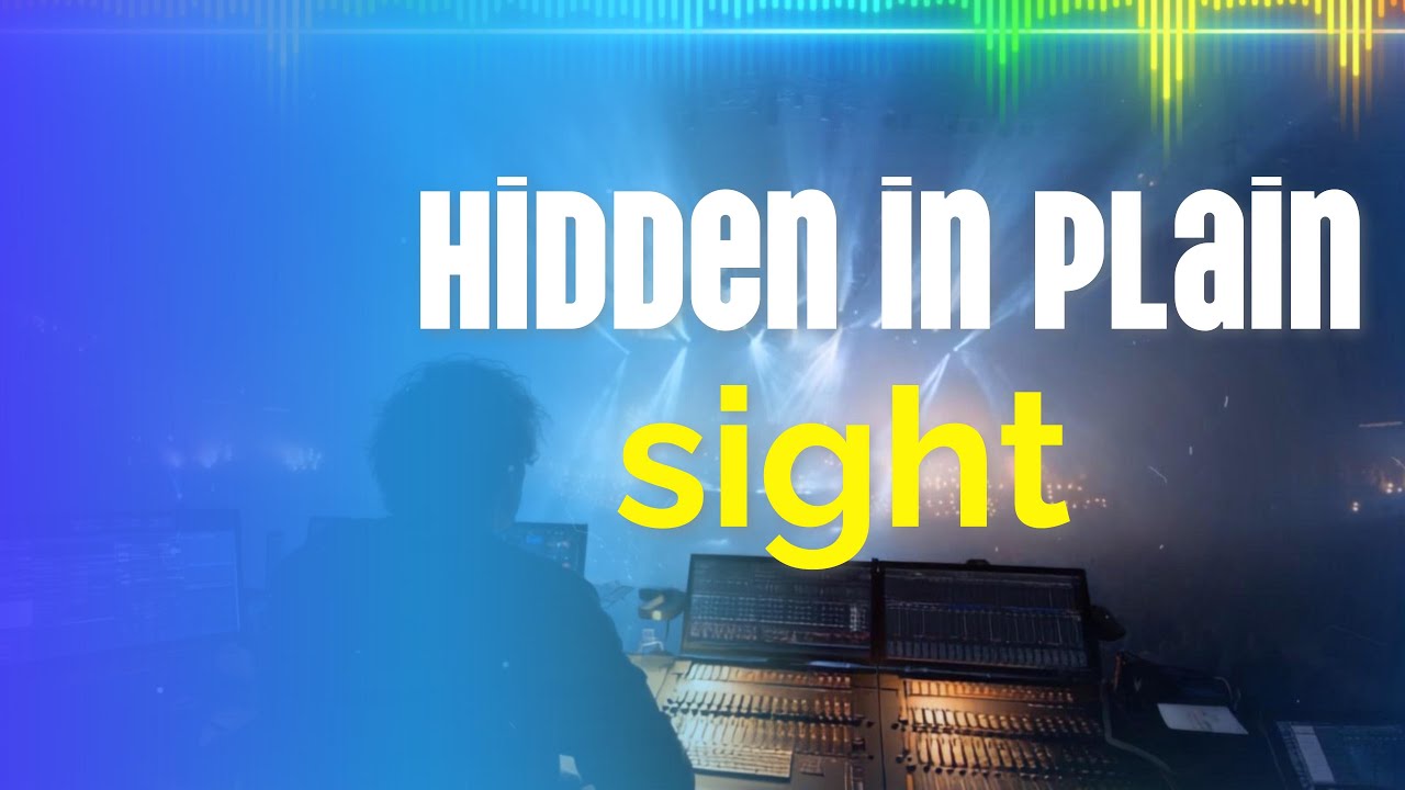 🎸 Hidden in Plain Sight— New Song