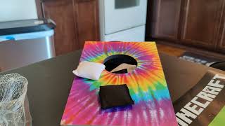 table top cornhole wireless speaker game