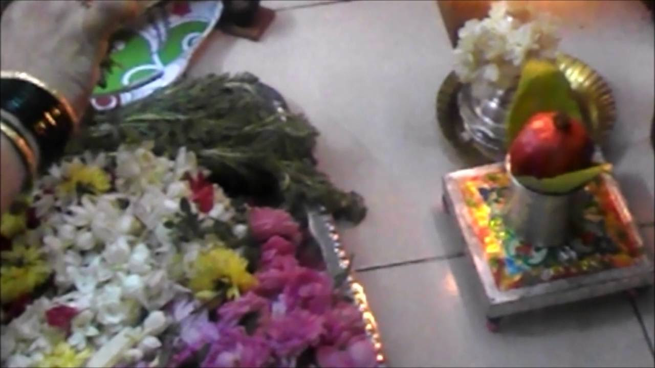 Varamahalakshmi pooja Varalakshmi Vratham welcoming Lakshmi with kolam  song  aarti