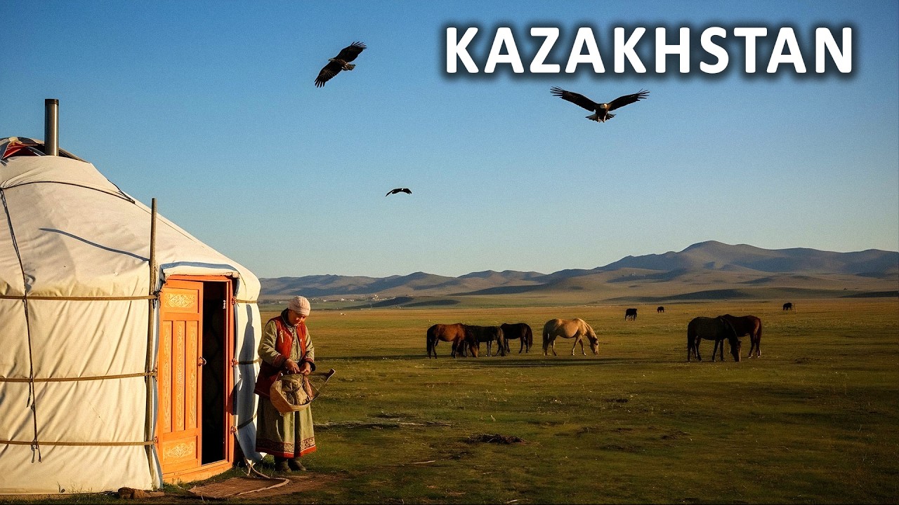 KAZAJISTÁN | La vasta tierra y los secretos olvidados por el mundo | Documental de viaje 4K