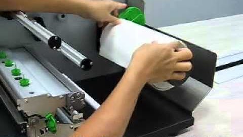 TSC TTP 384M loading media